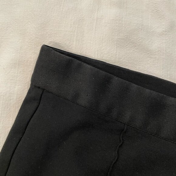 Everlane Black Slim Trouser Leggings with Side Zipper - Picture 9 of 11